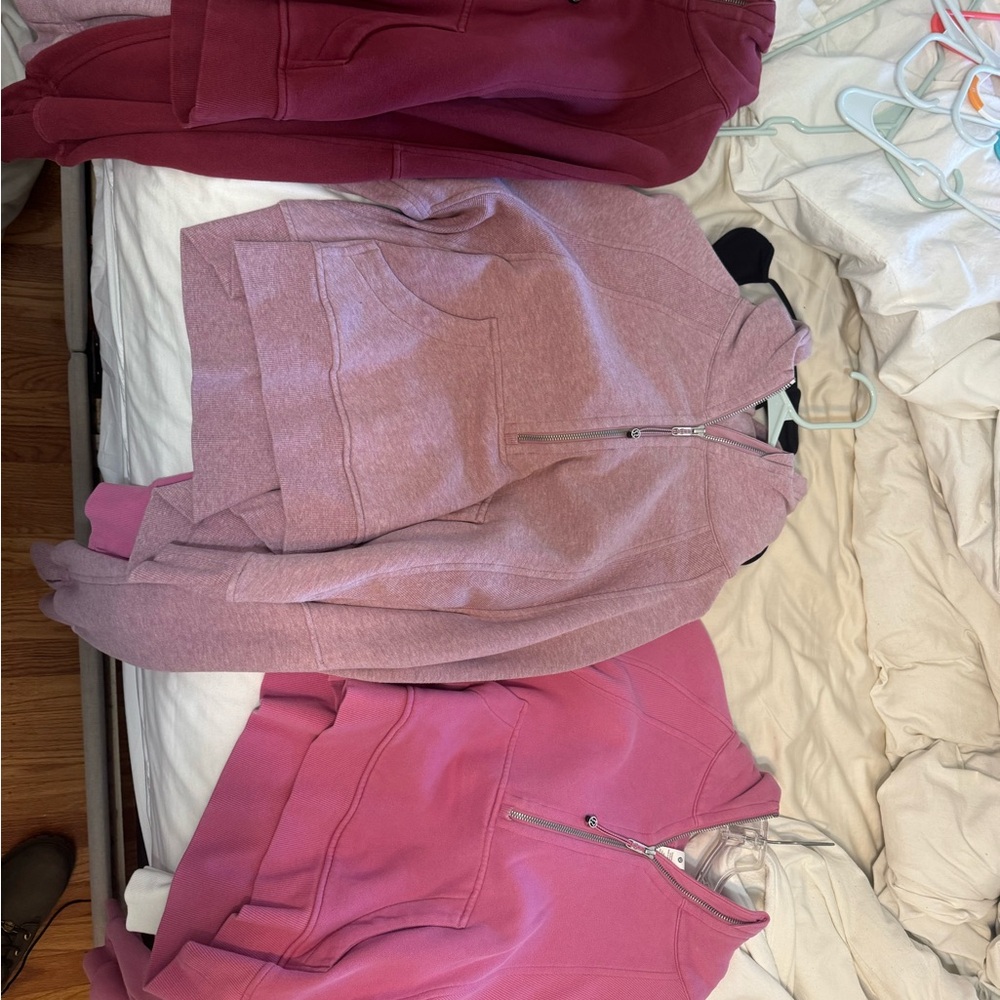 lululemon athletica Pink and Purple Hoodies